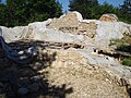 Festung Fortica, Ruinen der oberhalb der Stadt gelegene Bauwerk