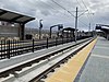 The platforms at VA Medical Center station