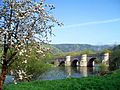 Le pont sur la Werra à Creuzburg.