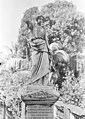 Statue on grave of Catchik Thomas, 1965