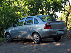 chevrolet Corsa II Vvista trasera