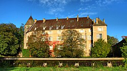 Skyline of Frasne-le-Château