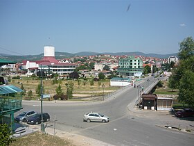 Town centre of Delčevo