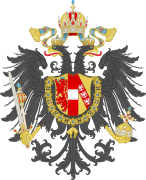 Coat of arms of the Austrian Empire, House of Habsburg (1815)