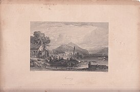 Inveraray 1844 from Waverley Novels vol. iv