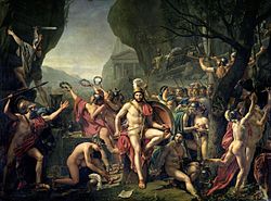 Leonidas at Thermopylae 1814