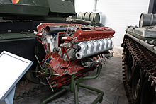 Танков дизелов двигател В-55В