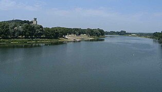 The Rhône and the Château of Beaucaire