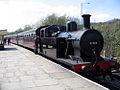 Steam train on the East Lancashire Railway