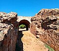 Access tunnel of Roman amphitheater of Merida