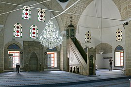 Minbar de la mosquée Tekeli Mehmet Pacha, Antalya, Turquie