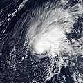 Tropical Storm Zeta on January 4, 2006