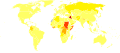 Death rates for same cause.