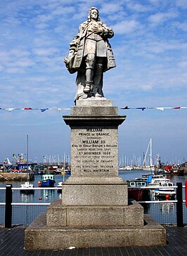 Standbeeld van Willem III van Oranje.