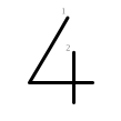 File:4 - U+00034- KanjiVG stroke order.svg