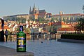 * Nomination Bottle of Becherovka in Prague--Hilarmont 22:27, 13 August 2017 (UTC) * Promotion Interesting. I think it works; the background is busy but out of focus so it doesn't disturb the image. --Peulle 07:58, 15 August 2017 (UTC)