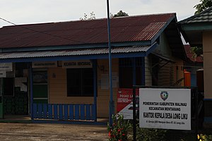 Kantor kepala desa Long Liku