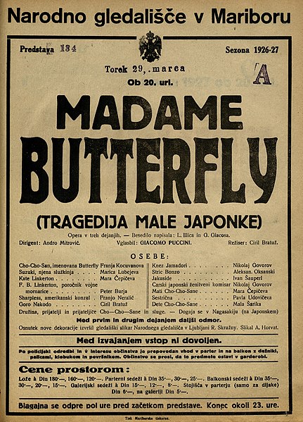 File:Plakat za predstavo Madame Butterfly v Narodnem gledališču v Mariboru 29. marca 1927.jpg