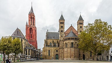 Vrijthof with the Basilica of Saint Servatius