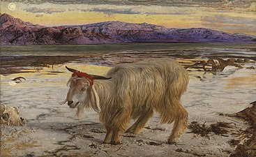 William Holman Hunt The Scapegoat 1854