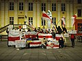 Protest in Bydgoszcz, Poland.