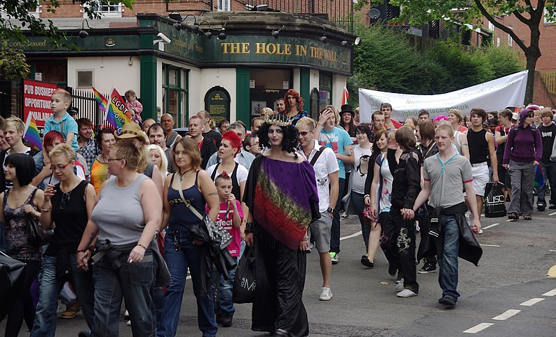 File:Nottingham Pride MMB 32 Pride march.jpg