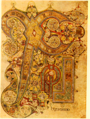 Book of Kells, Chi-Ro initiaal