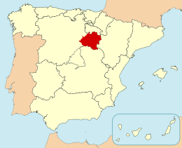 Provincia di Soria – Localizzazione