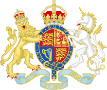 Royal Coat of Arms of the United Kingdom (HM Government) (Tudor Crown).svg