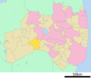 下郷町位置図