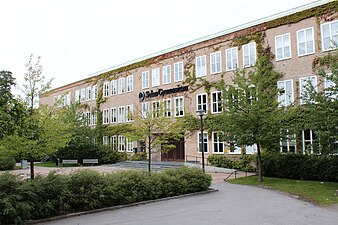 Solna läroverk, idag Solna gymnasium.