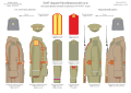 Лейб-гвардии Преображенский полк 1914-1917. Походная форма. Автор:Андрей Иванович Кузнецов