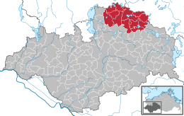 Amt Sternberger Seenlandschaft – Mappa