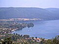 View on Bracciano lake