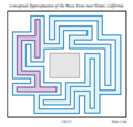 Conceptual Approximation of the Maze Stone