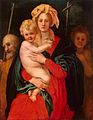 Jacopo Pontormo: Heilige familie met Johannes de Doper