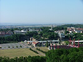 Uitzicht over Le Creusot