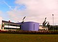 Gilbrook College, in 2010, seen from the side.