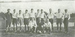 Het elftal van BVC in 1928