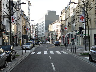 Weiterer Verlauf als Avenue de la Gare (Al Avenue)