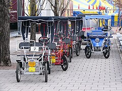 Location de quadricycles à Montréal, au Québec.