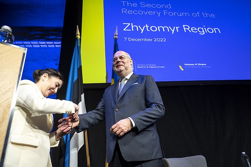 File:Second Recovery Forum of the Zhytomyr Region on 7 December 2022 by the Republic of Estonia Ministry of Foreign Affairs and the Ukraine Embassy of Estonia 13.jpg