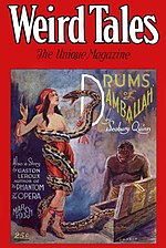 Weird Tales cover image for March 1930