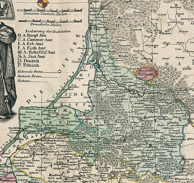 File:Map of the Lithuania Minor (Mažoji Lietuva), 1753.jpg