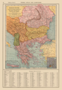 Balkan States and Greater Greece Map 1921 by Francis J Reynolds.png