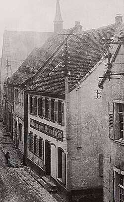 Ansicht von Südwesten (um 1910)