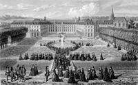 Le domaine de Saint-Cyr et la Maison Royale de Saint-Louis vers 1690.