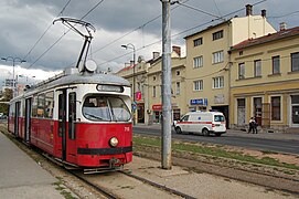 Sarajevo Tram-715 Line-4 2011-10-20 (6).jpg