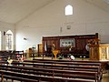 Interior of Trinity Methodist church, Serrekunda, Gambia