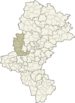 Location within Silesian Voivodeship